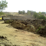 Úprava terénu, pastviny 2007